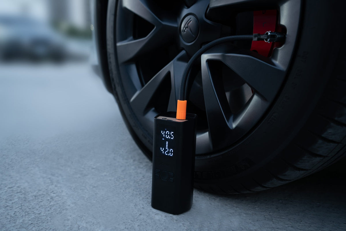 100W Portable Air Compressor for Tesla