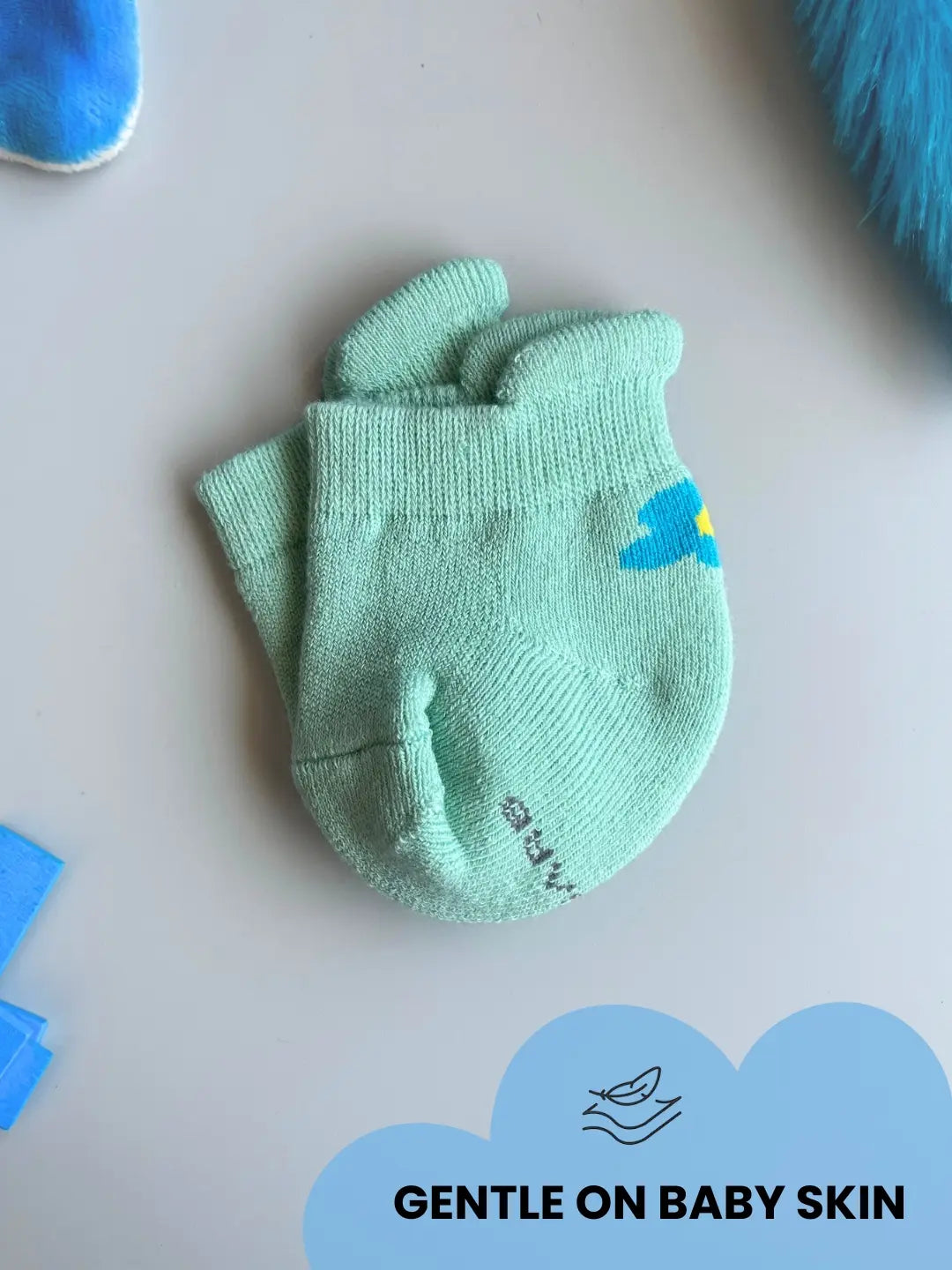 (0-1 Yrs) Soft Baby Socks Combo Set for Newborn, Boy & Girl Pack of 6 Pairs